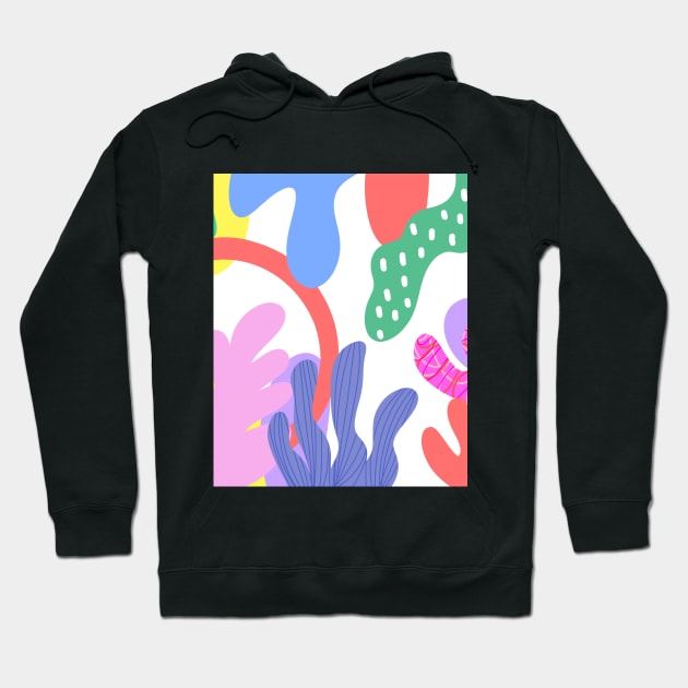 abstract pattern Hoodie by AS.PAINTINGS